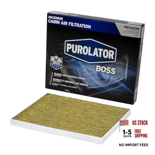 PBC36286 BOSS Cabin Air Filter with 1 Count (Pack of 1) PurolatorBOSS