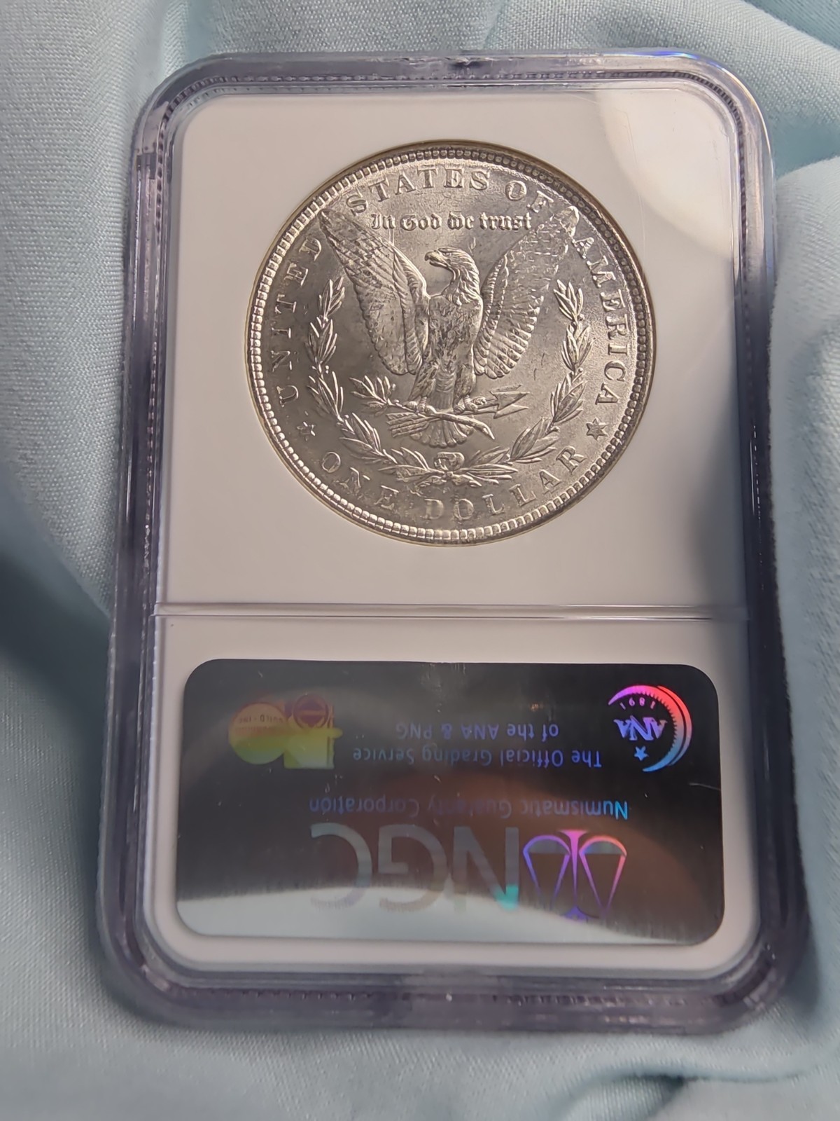 1886 Morgan Silver Dollar NGC MS-64 Brilliant Vam