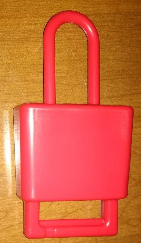 Prinzing LH220A Lockout Hasp Red Zenoy