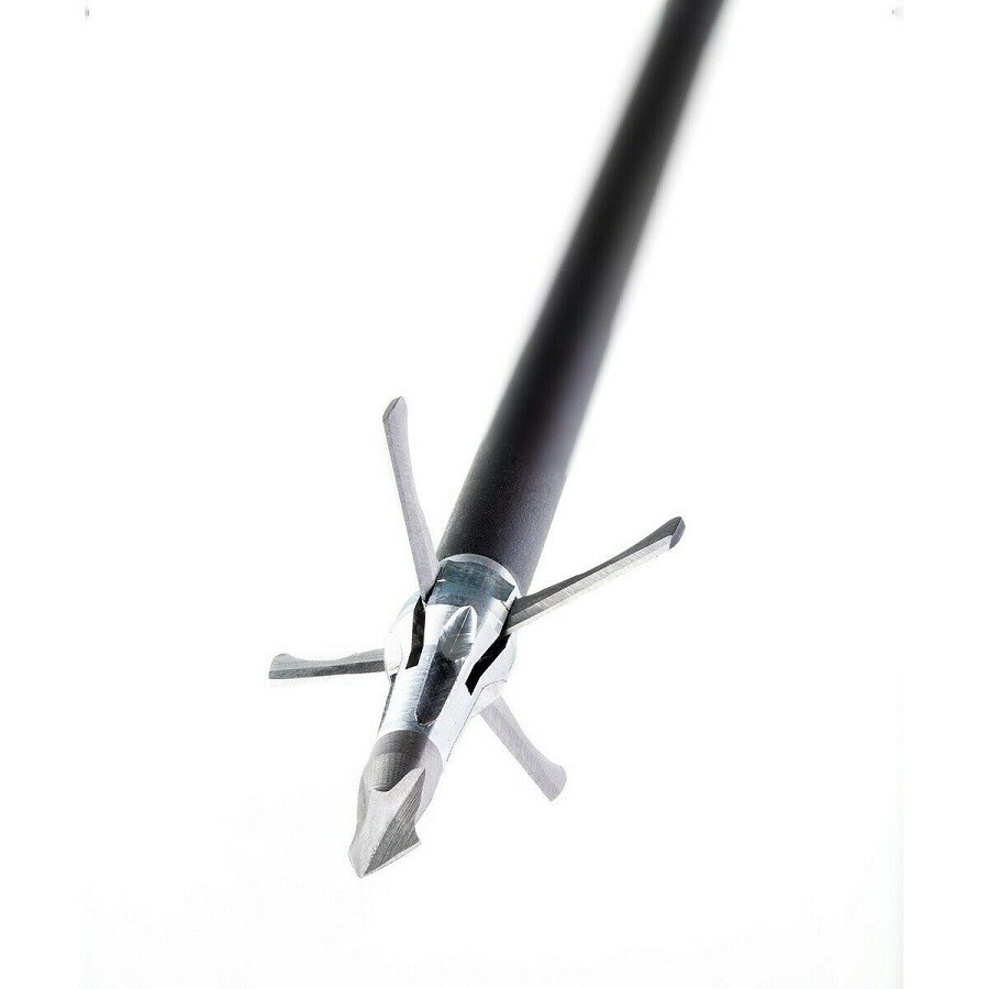 Grim Reaper Mini Mag Pro Series 4 Blade 100 Gr 1 1/4" Cut Broadheads 4 Pack 1601