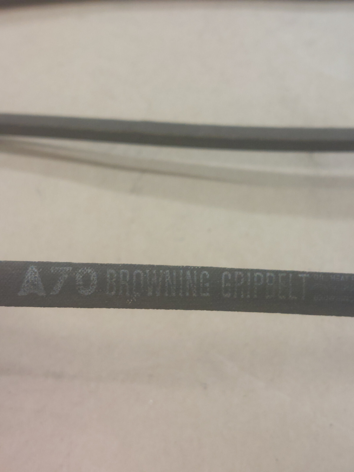 BROWNING GRIPBELT A70 V-BELT.1/2"X72".NOS. FREE SHIPPING.lot of 3.