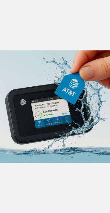 AT&T Unlimited Data Hotspot Plan + FREE Router – No Contract! $69 First Month!