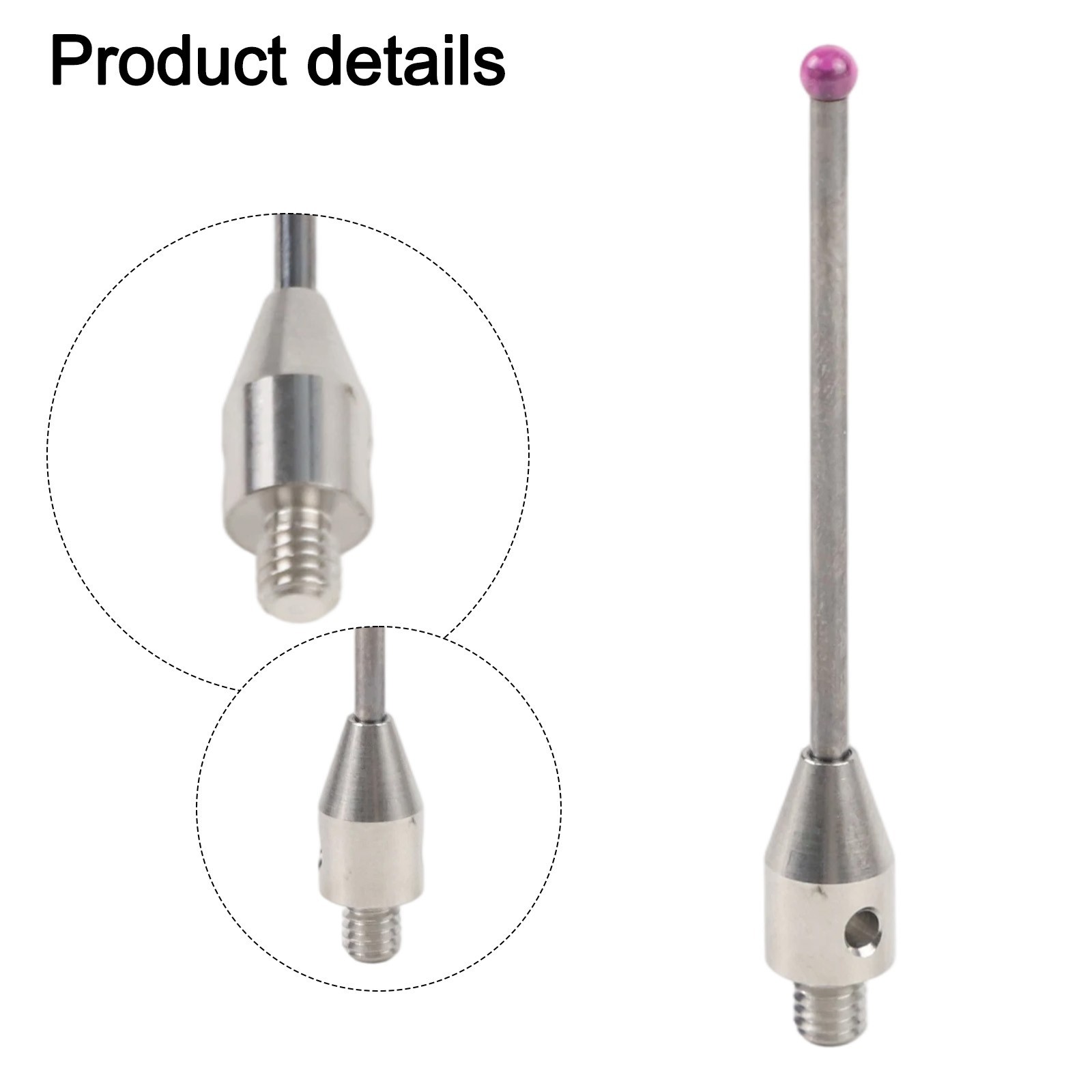 Cmm Touch Probe Stylus Ceramic Stem Thread 3mm Tip 50mm Long A-5003-3680