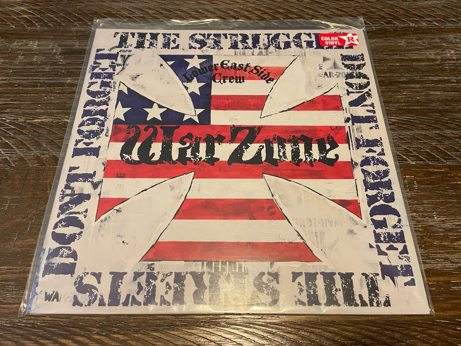 Warzone "Don't Forget the Struggle Don't Forget the Streets" LP (Vinyl, Rev.)