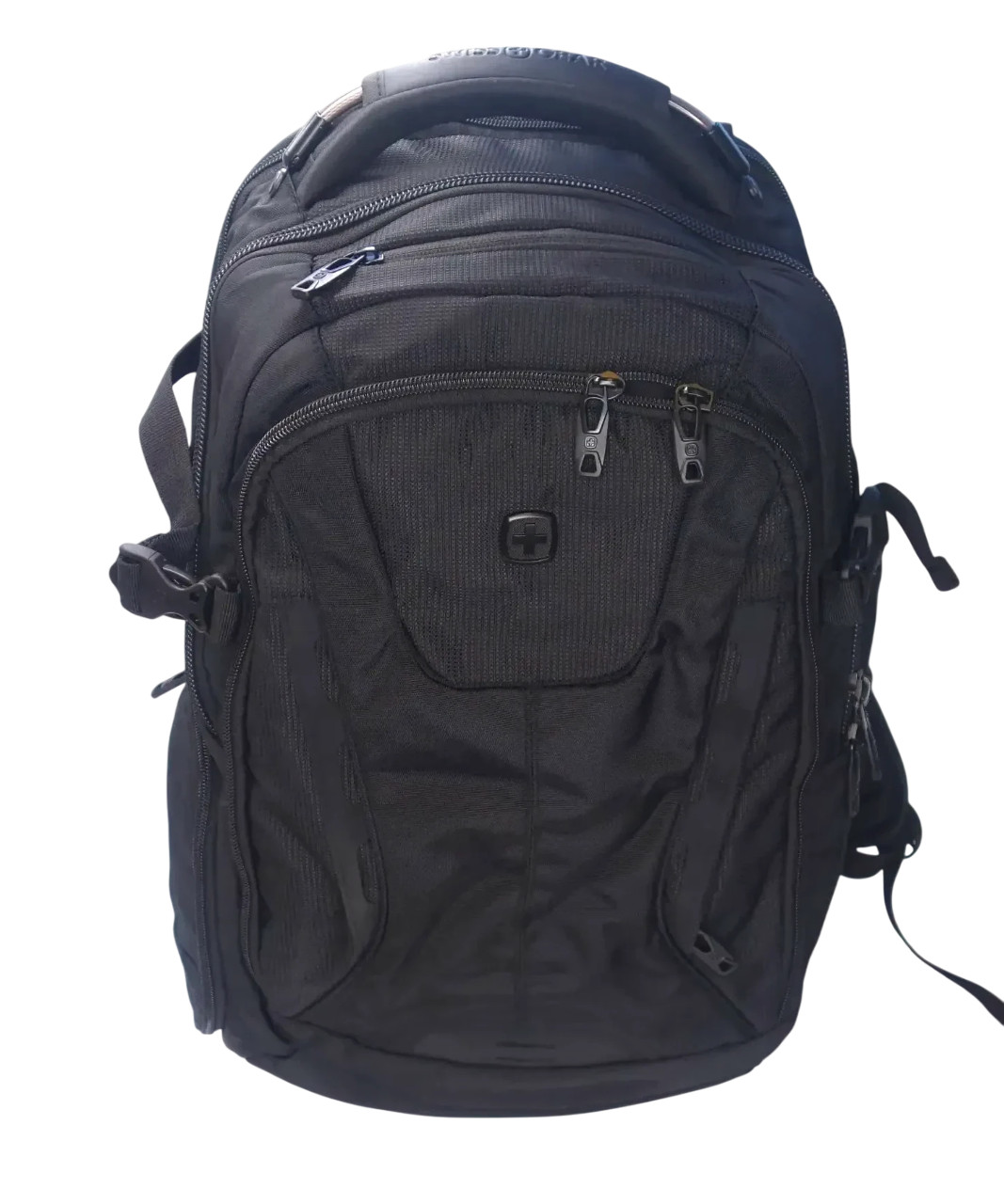 SwissGear ScanSmart Laptop Bag, Black Stealth, Fits 15-Inch Notebook.