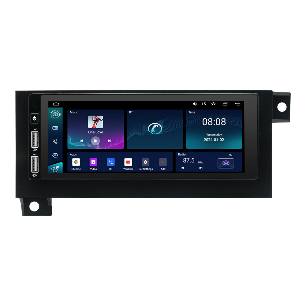 1 Din Touch Screen Car Stereo Radio GPS BT FM Fit For Plymouth Voyager 1984-2000