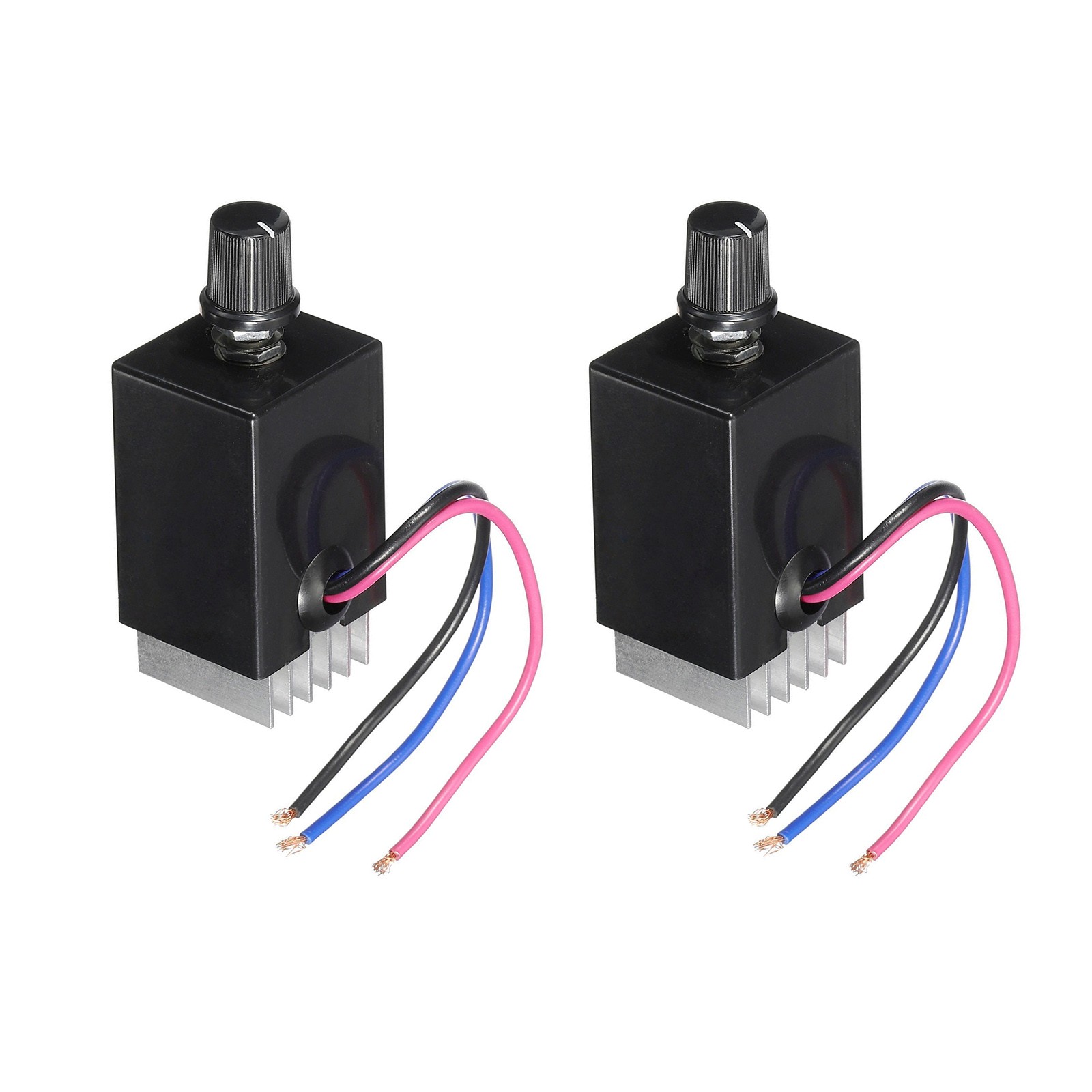 2x DC12V/24V 10A PWM Control Module for Fan Motor Speed Ventilation System