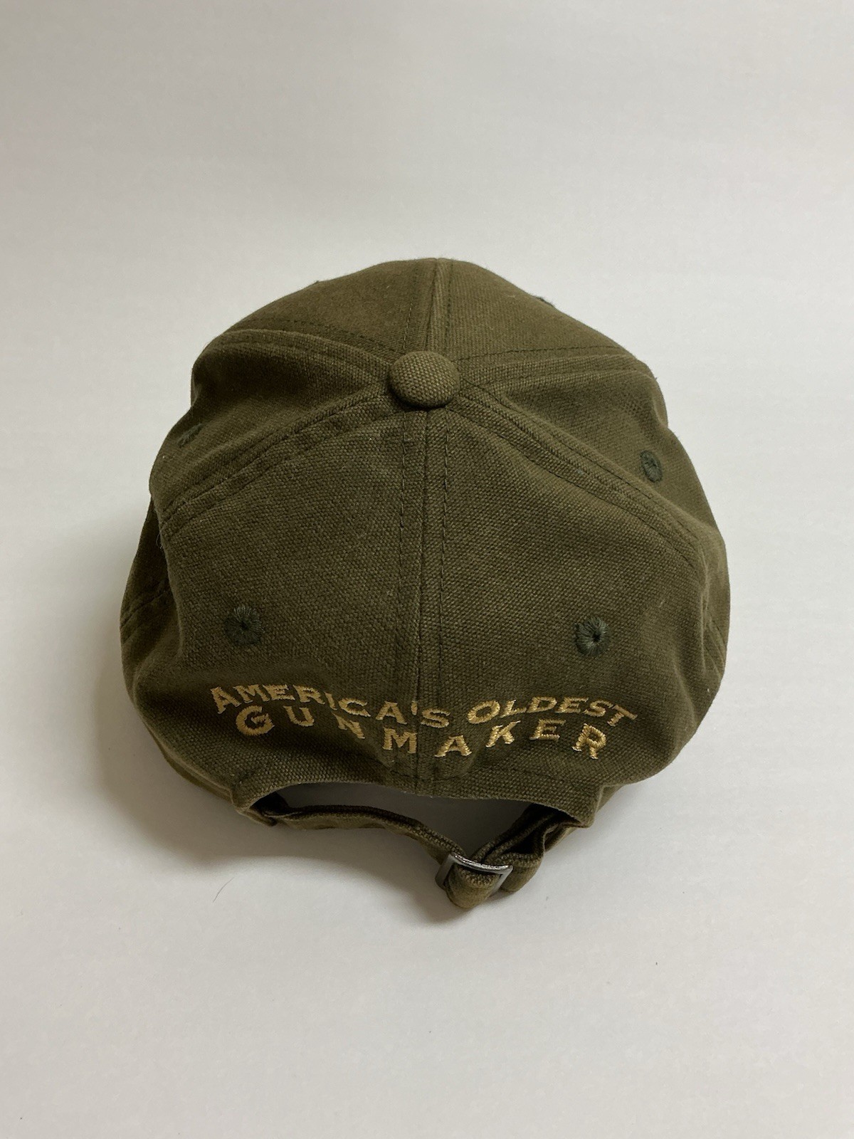 REMINGTON Baseball Cap Green Patch Adjust America's Oldest Gunmaker OSFM Vintage
