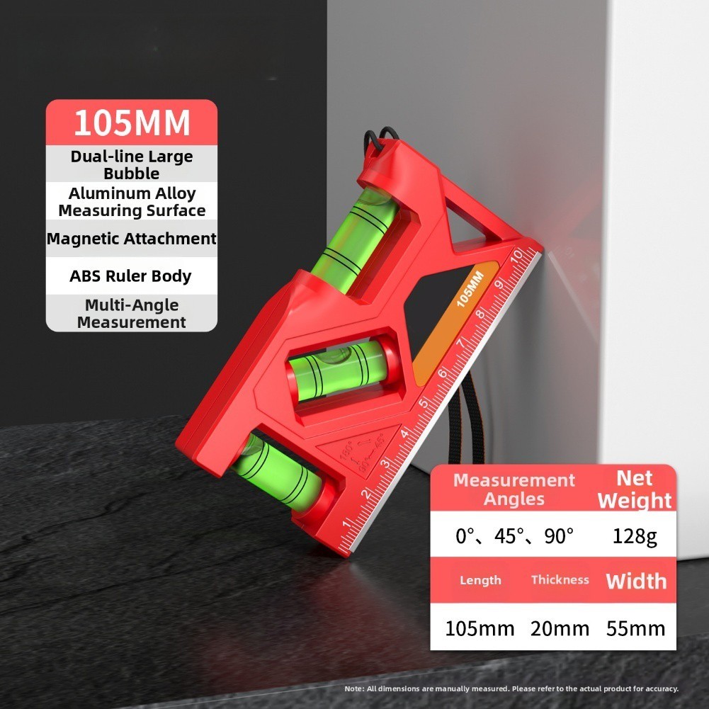 Portable Magnetic For spirit Level with ABS Body and High Accuracy Scale