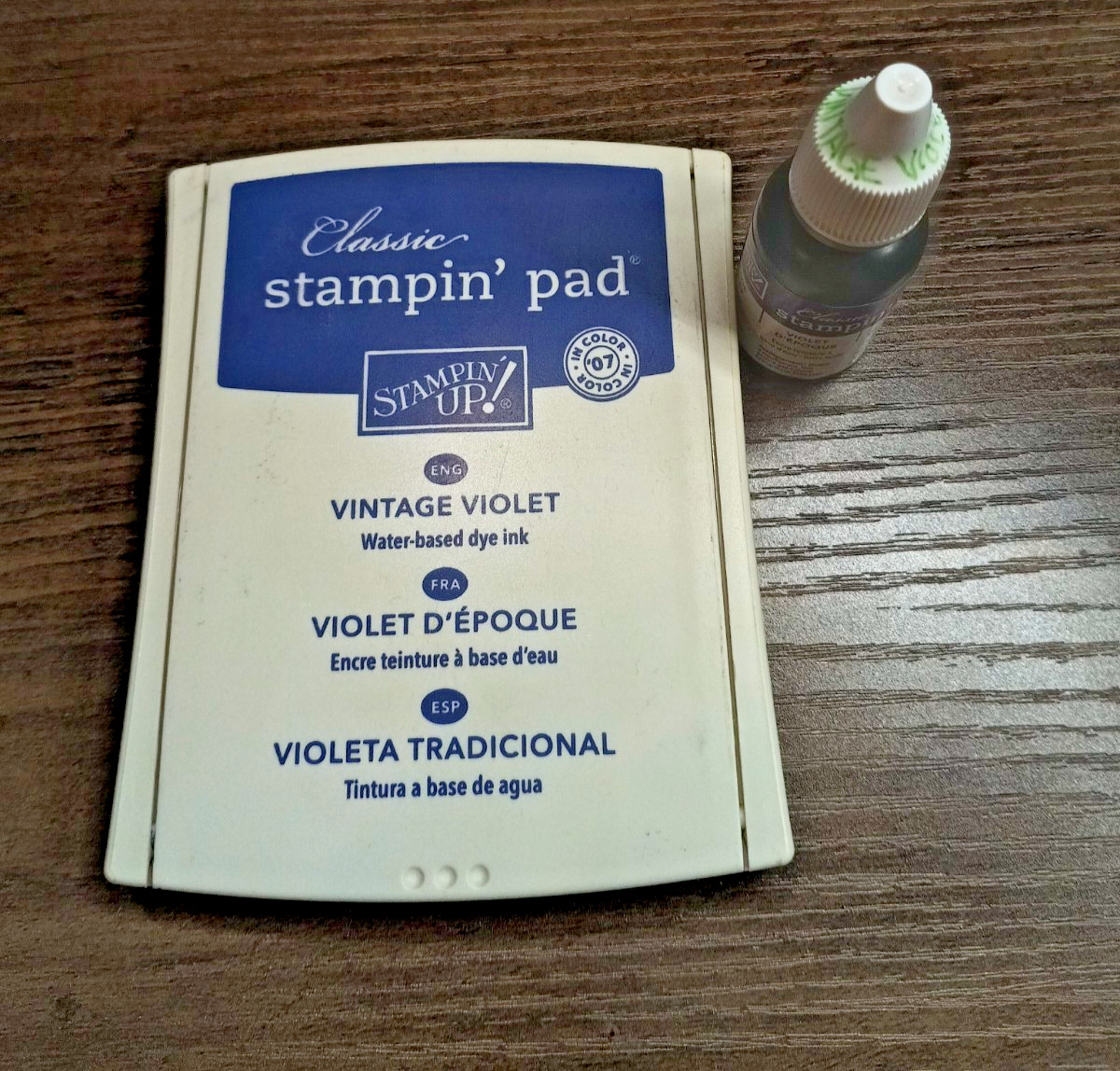 Stampin Up Classic Ink Refill & Pad ~ Vintage Violet