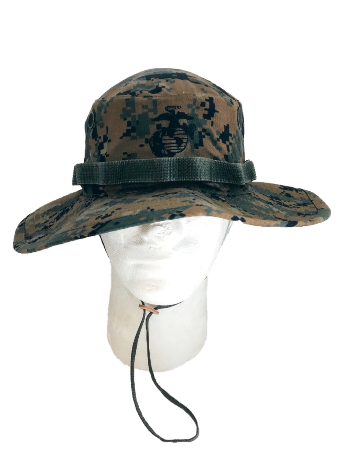 USMC Original Field Cover Marine Corps Boonie EGA Nylon/Cotton Twill US MADE New
