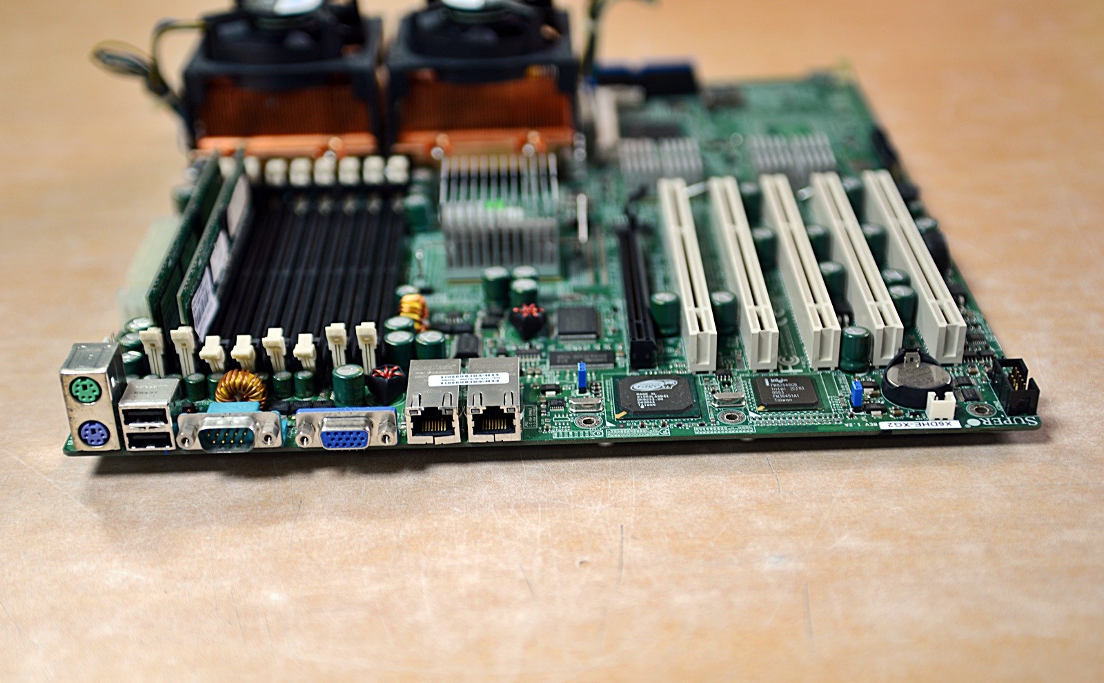 SUPER Mother Board X6DHE-XG2 Rev.1.2A free ship