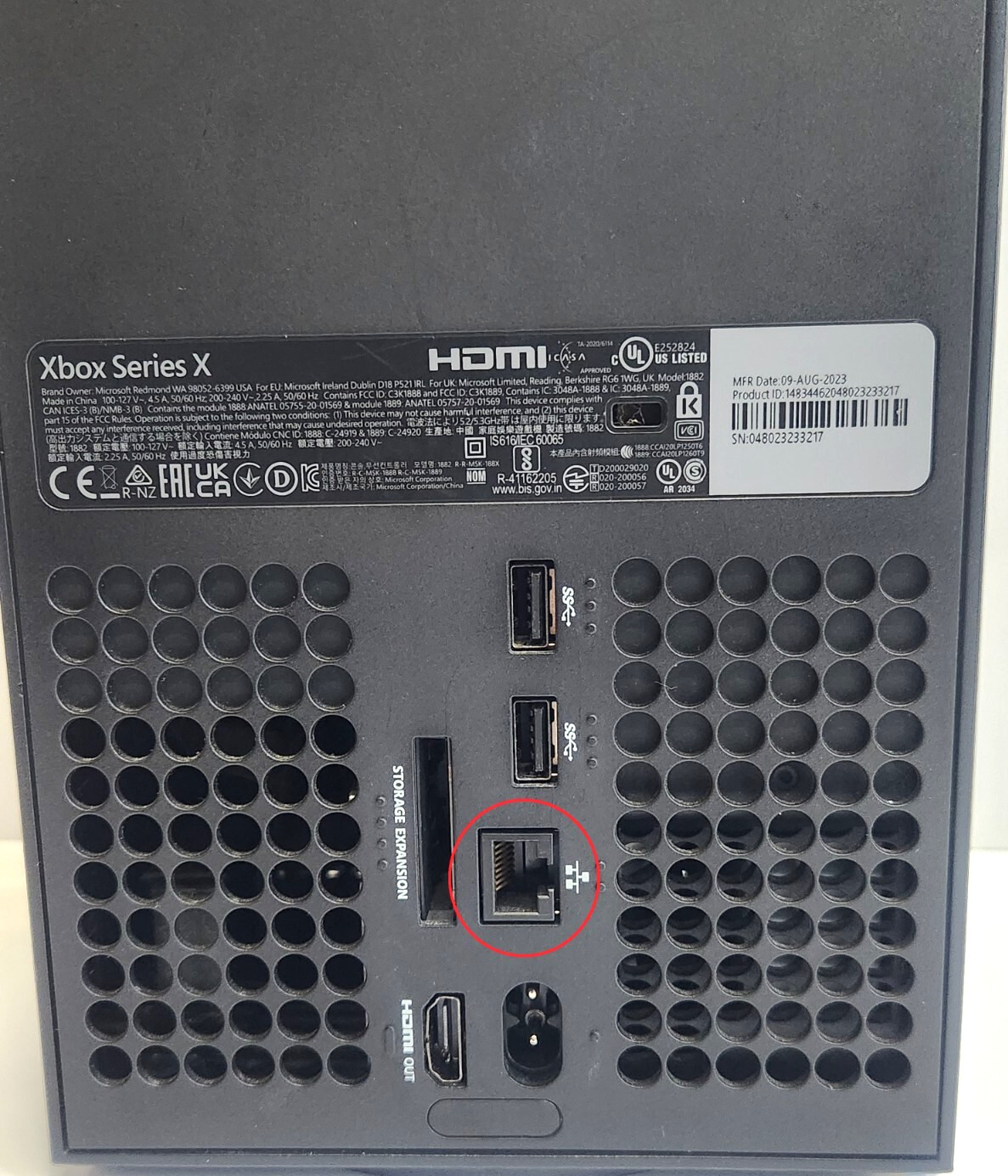 Xbox Series X Ethernet Port Replacement Repair | Mail-In | READ DESCRIPTION