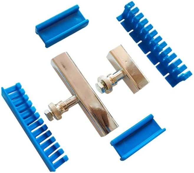 6-Piece Nylon Paintless Glue Puller Tabs for Quick Dent Repair - Auto Tool Kit