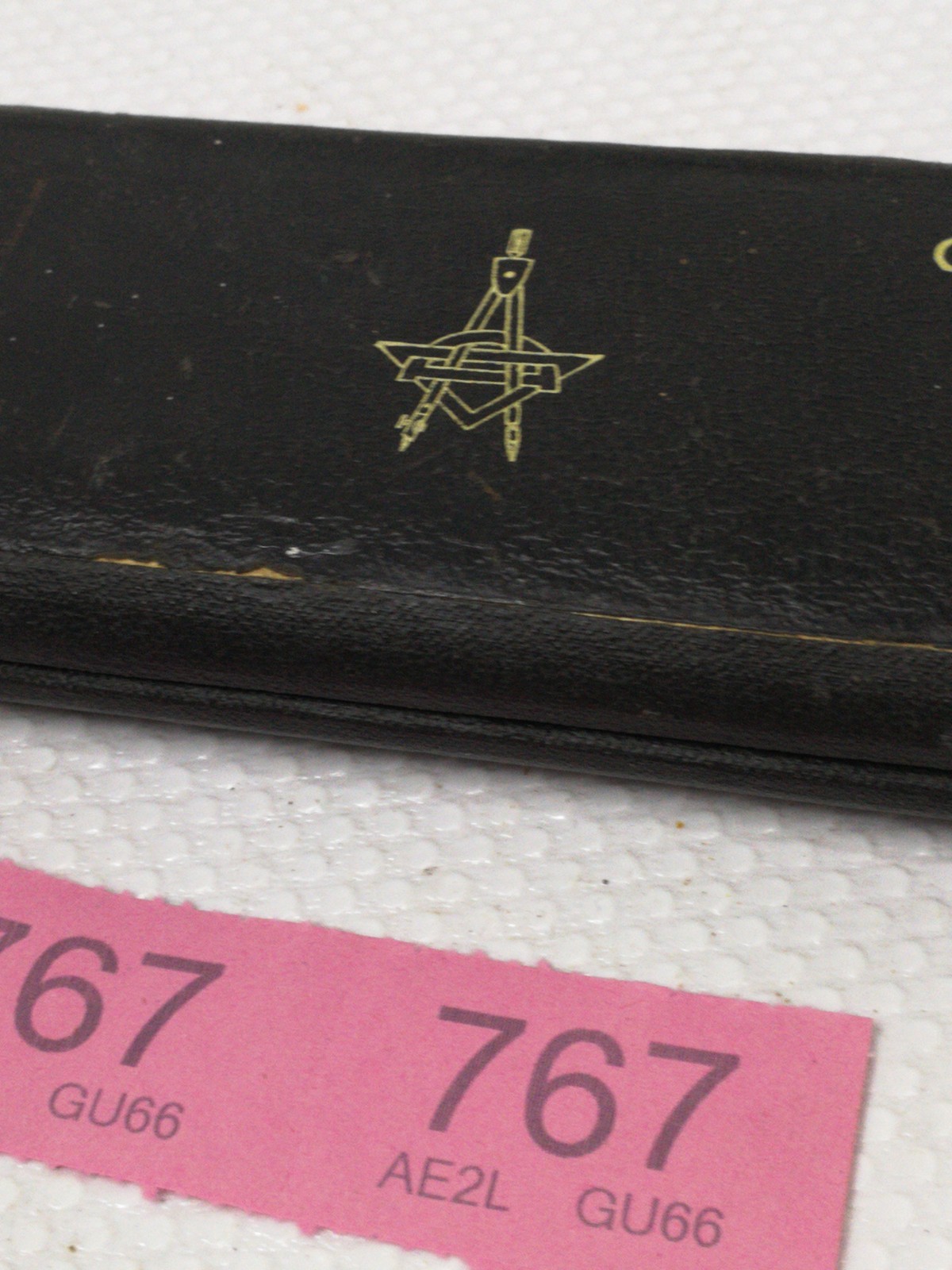 Vintage cased G2B hellerman compass set