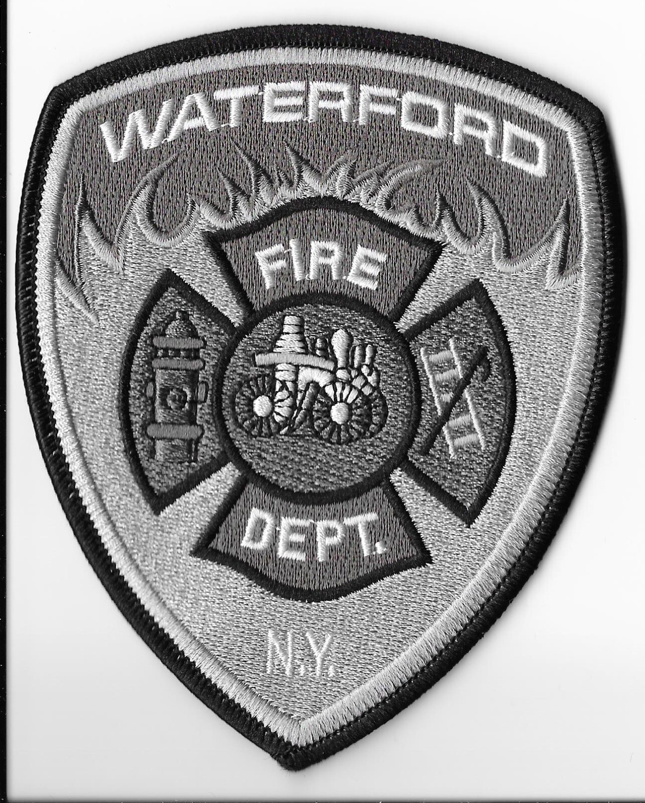 Waterford Fire Department, New York Shoulder Patch V1