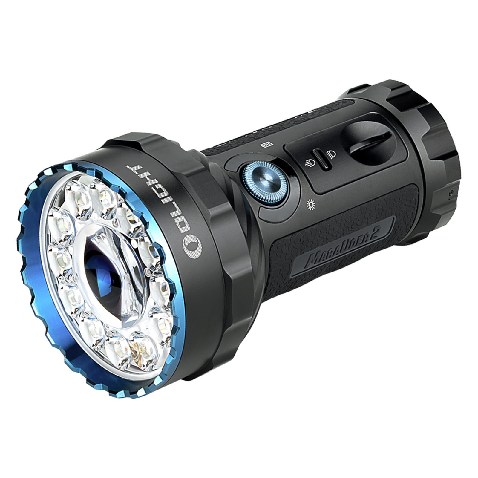 Olight Marauder 2 14000 Lumen Rechargeable LED Flashlight Long Throw