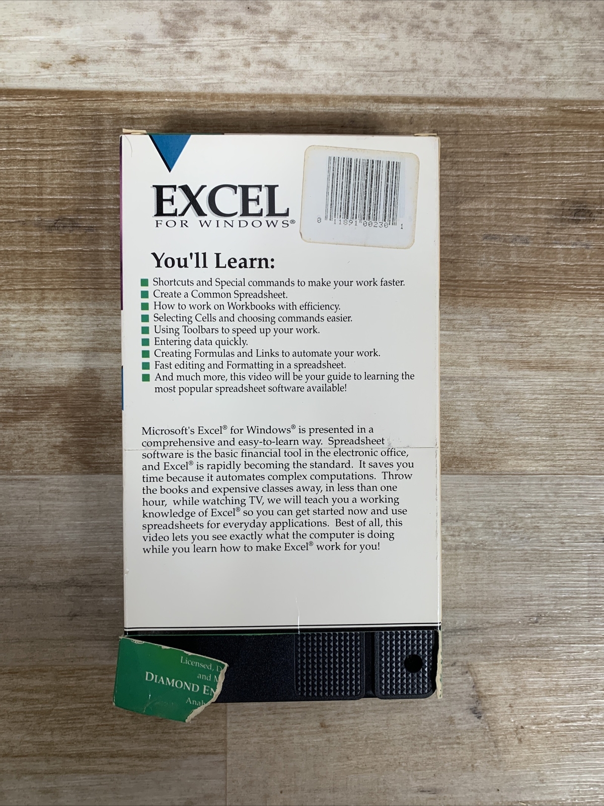 Vtg Mastering Windows 3.0 3.1 NT Operating System Instructional VHS Floppy Disk