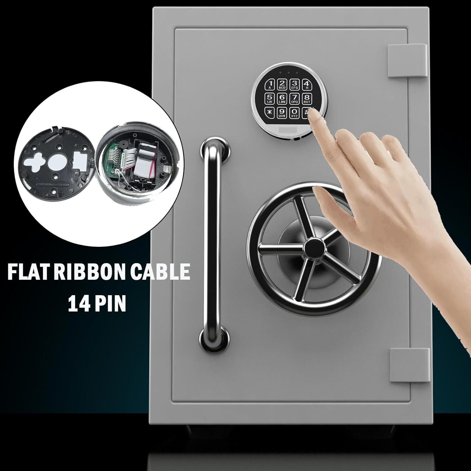 Gun Safe Lock Replacement With Solenoid Lock Safe Electronic Lock