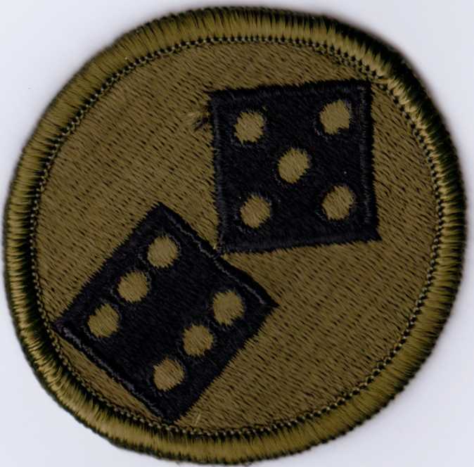 11th CORPS SUBDUED PATCH (XI CORPS) SSI :FL13-3
