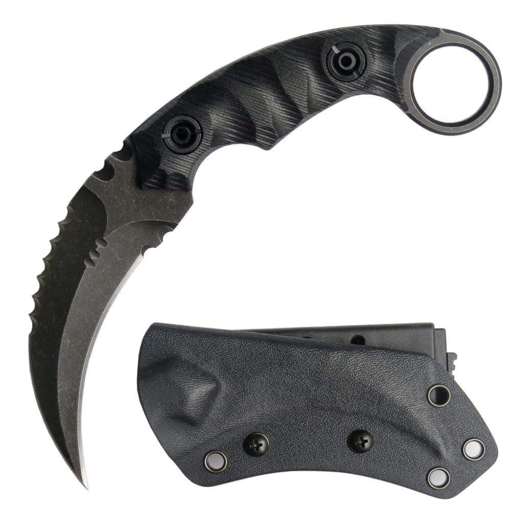C C1691 Fixed Blade Knife D2 Steel G10 Handle 4 Inchesoutdoor Claw Knifecamping