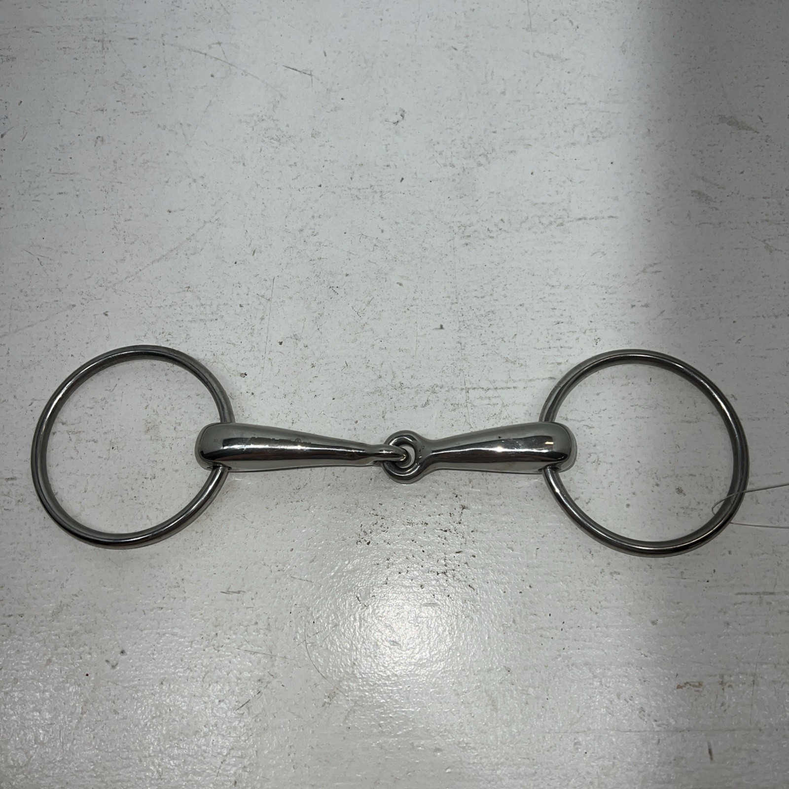 New Korsteel 5” Hollow Mouth Loose Ring Snaffle Bit #21921 W-502