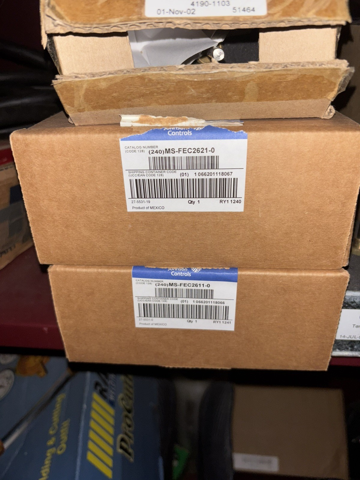 NEW-Johnson Controls MS-FEC2611-0 17 Point Field Equipment Controller (NEW open)