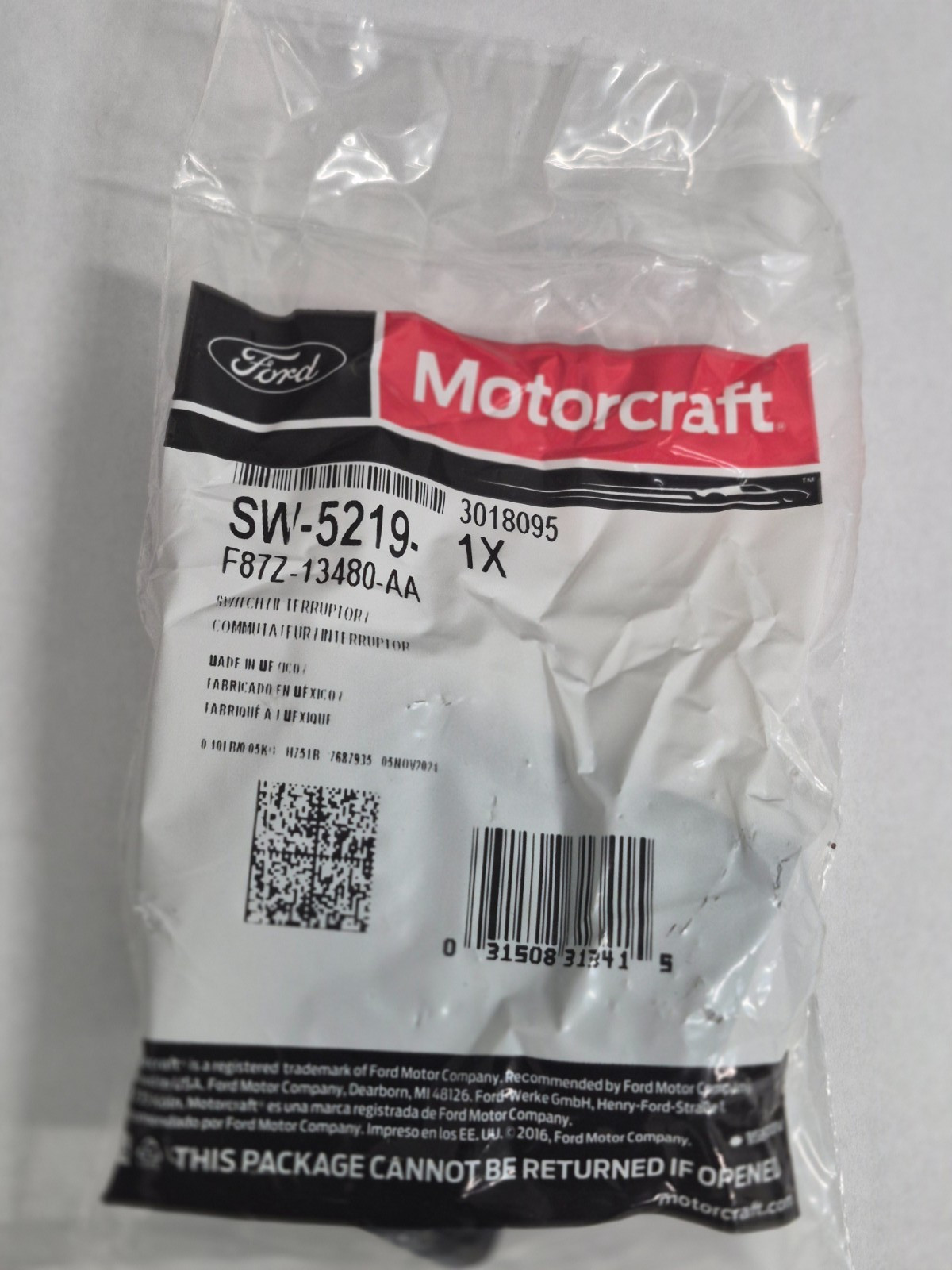 Motorcraft SW-5219