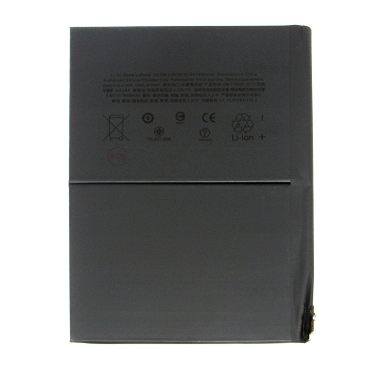 Li-ion Battery Replacement For iPad Air 4 Air 5 (2020) A2072 A2288 A2316 A2324