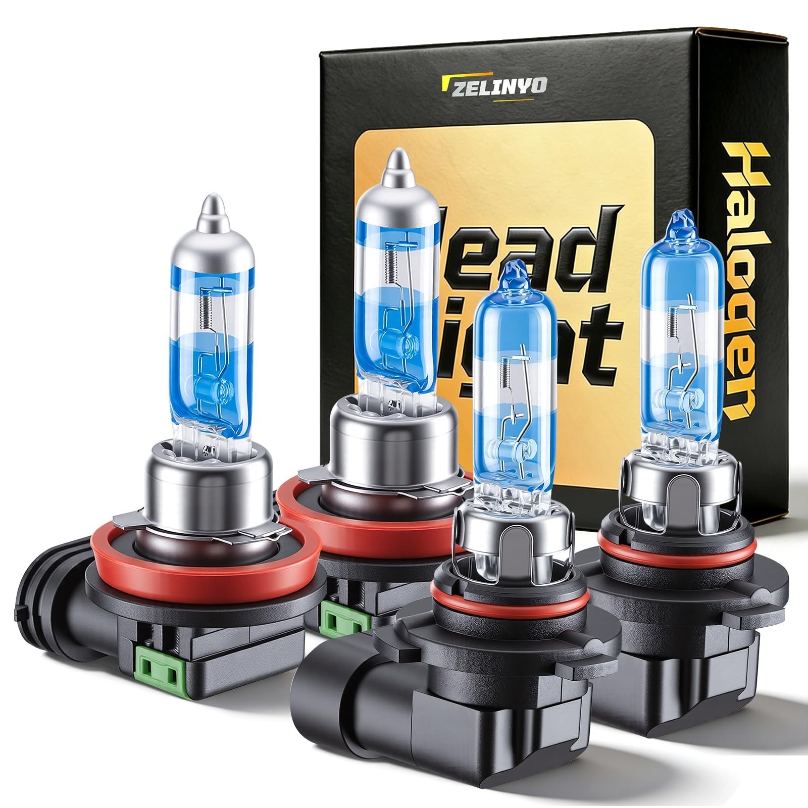 High Beam Low Beam Fit For Chevy Silverado 1500 2007 2008 2009 2010 2011 2012...