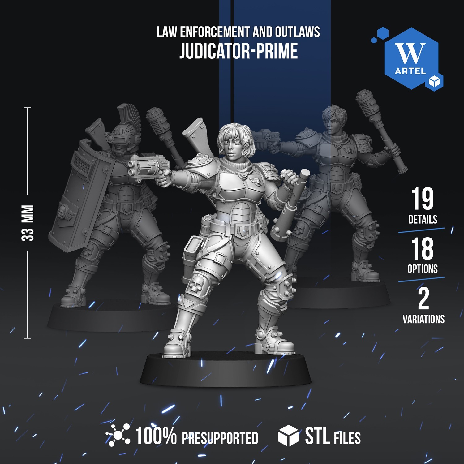 Artel W Law Enforcement and Outlaws: Judicator-Prime