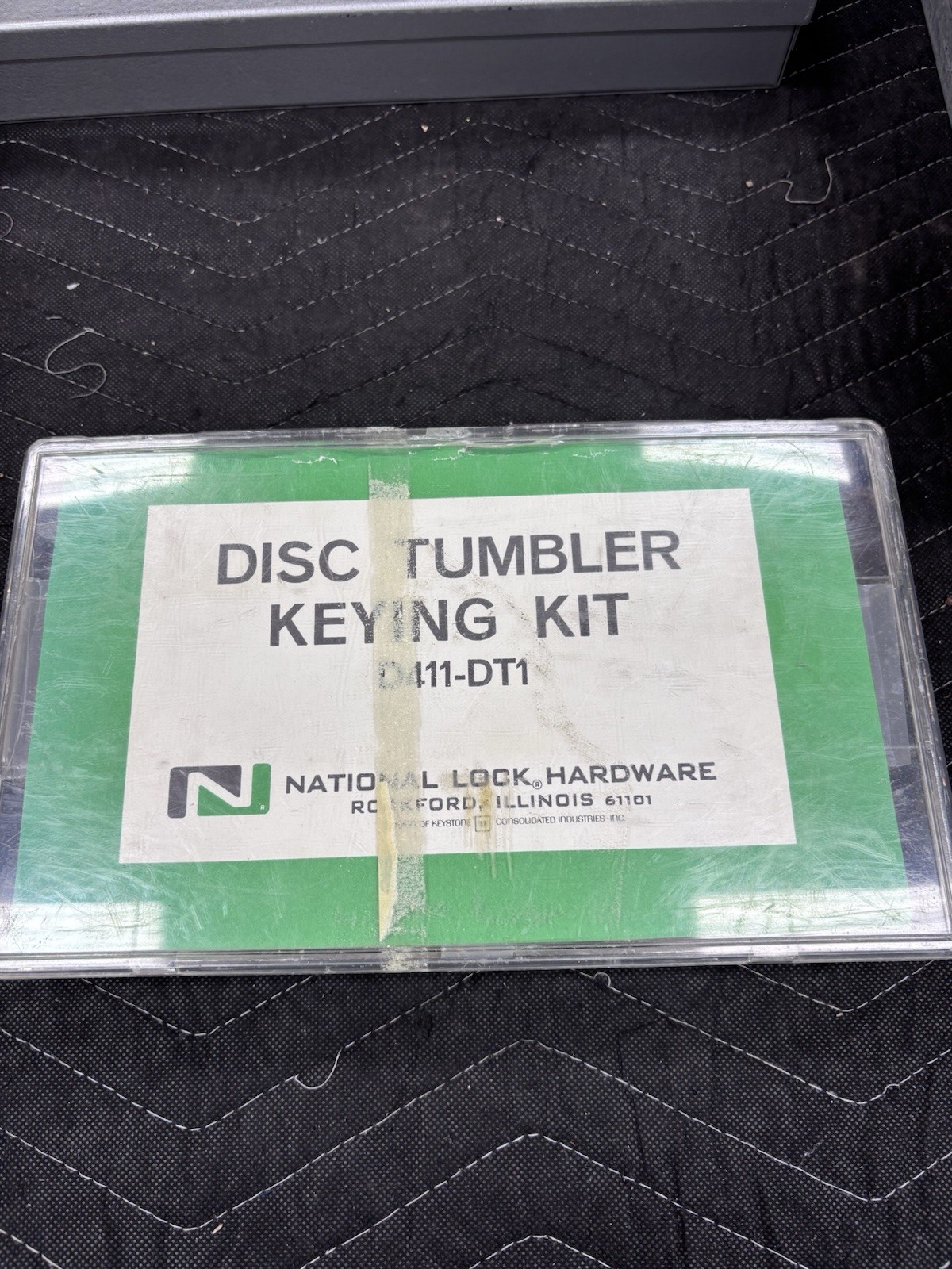 NATIONAL LOCK HARDWARE - DISC TUMBLER KEYING KIT D411-DT1 NATIONAL CABINET LOCKS