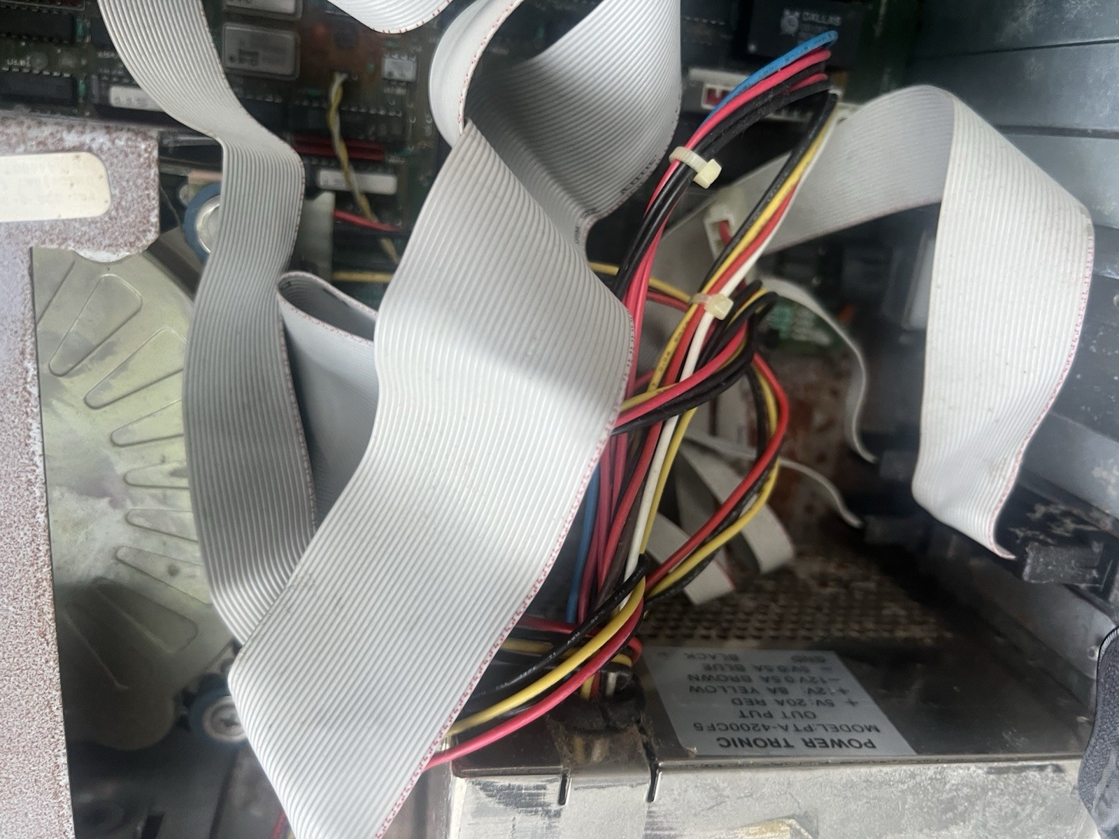 Vintage Northgate computer CPU Shell components floppy as is untested