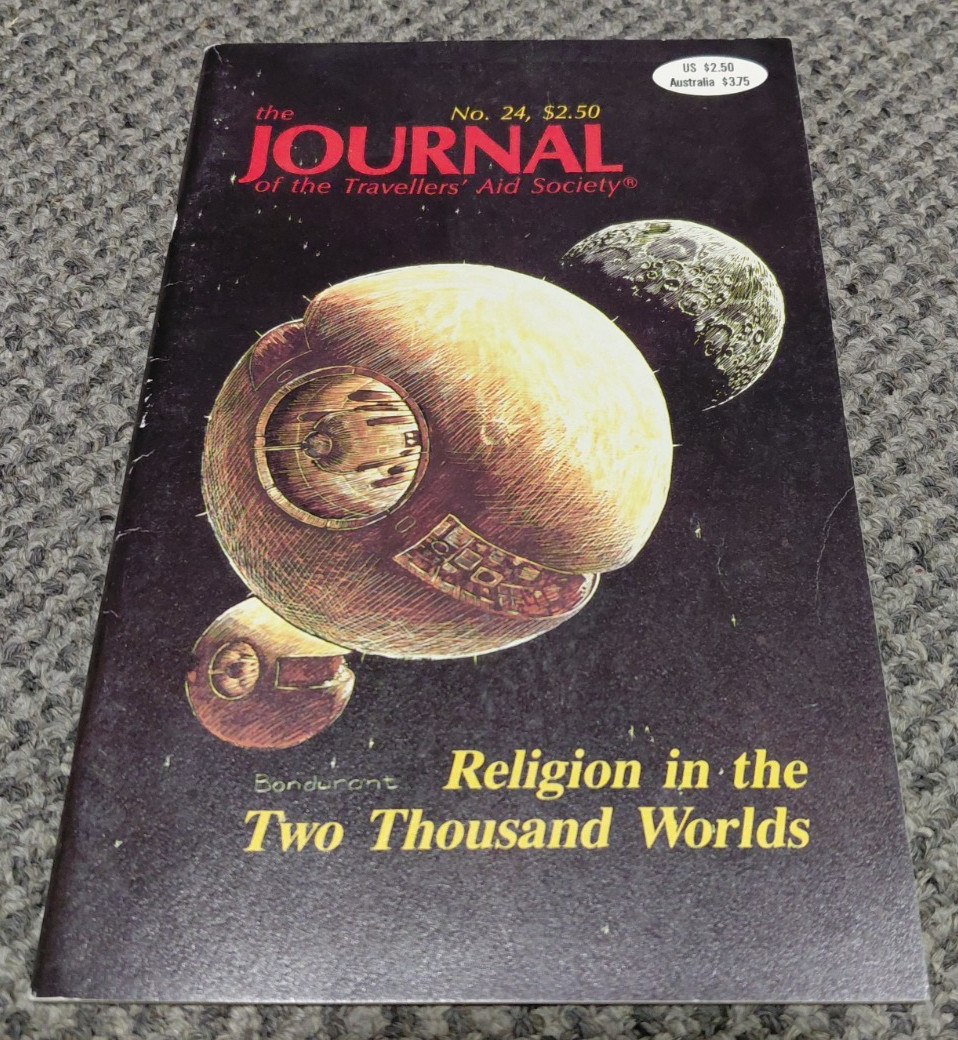 The Journal of the Travellers' Aid Society #24 - Traveller RPG - GDW