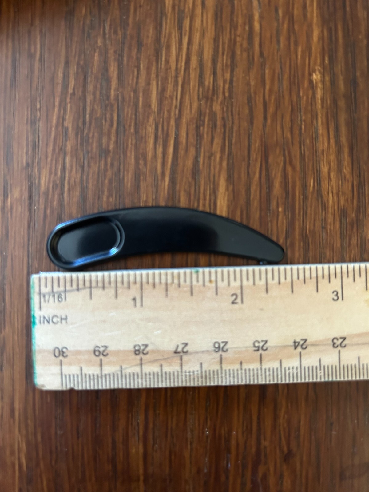 50  Black Large Boomerang Curved Plastic Disposable Cosmetic Spatulas 2.5"