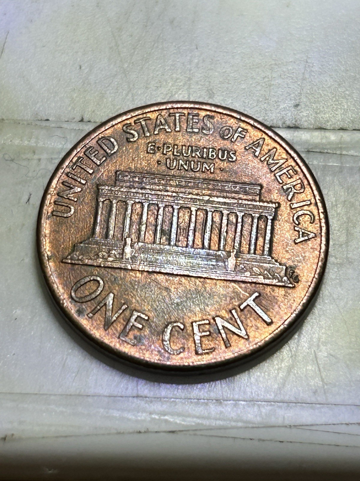 1990 Lincoln Penny With No "S" Mint Mark