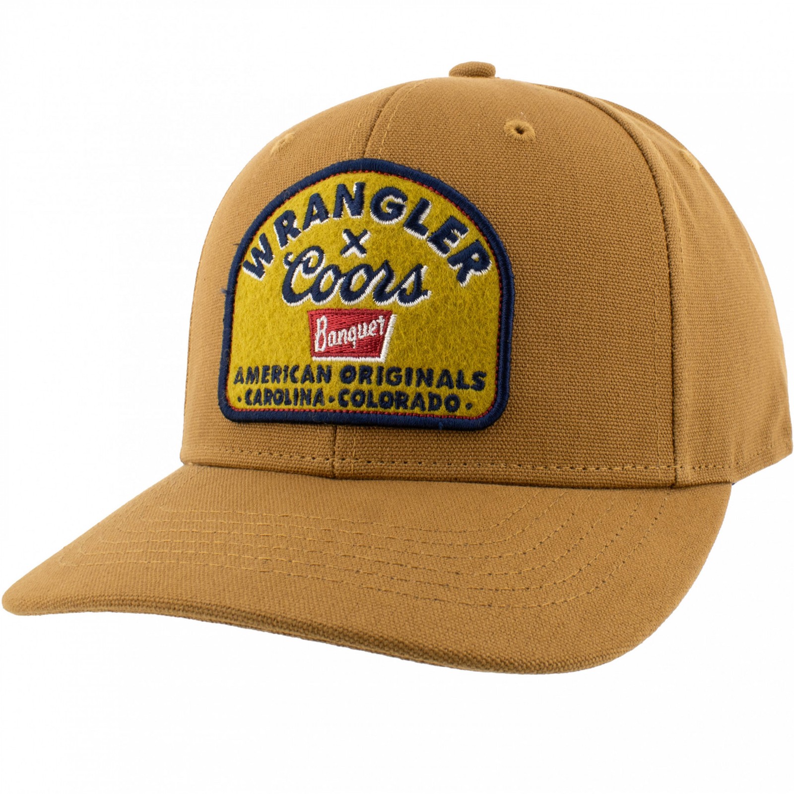 Coors X Wrangler American Originals Inside Artwork Adjustable Hat Brown