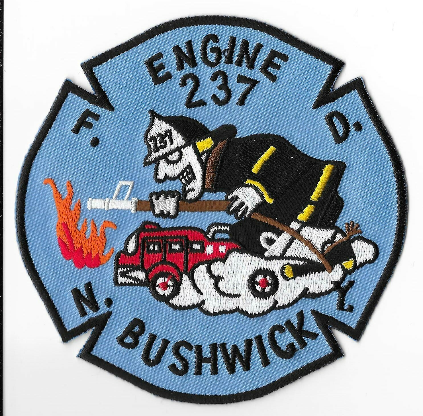 New York Fire Department (FDNY) Engine 237 Bushwick Patch V1
