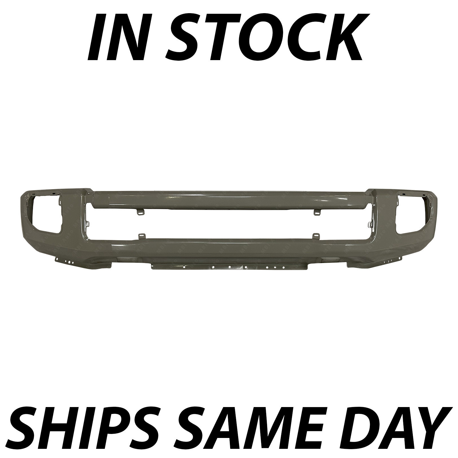 NEW Primered Steel Front Bumper Face Bar for 2020-2022 Ford F-250 F-350 w/ Fog