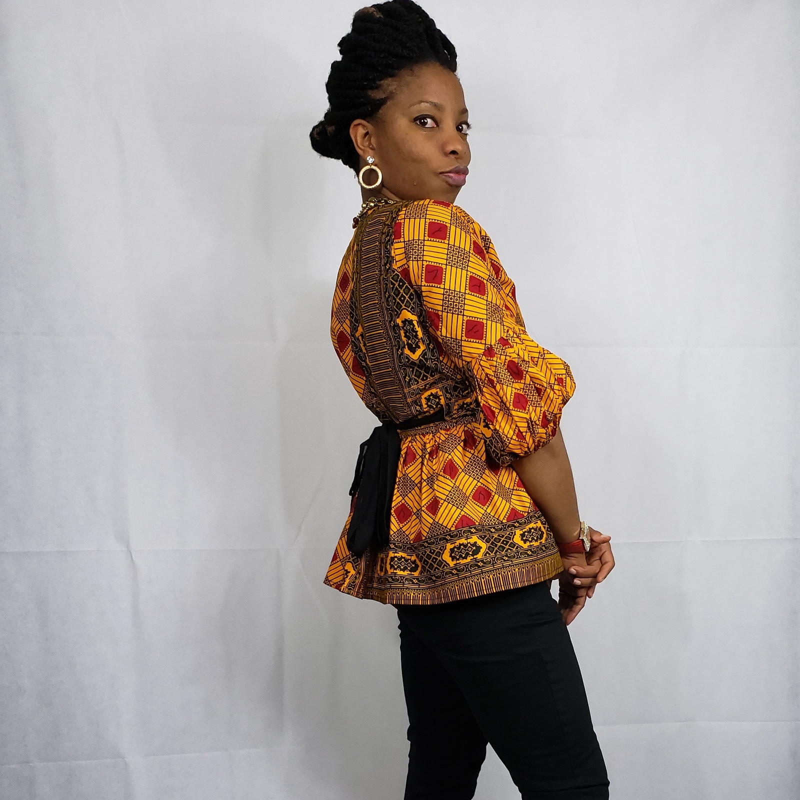 Ankara Blouse: Amaka