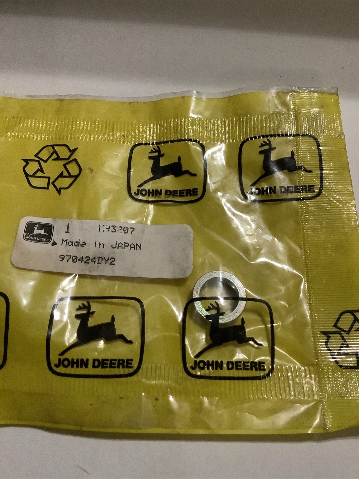 NOS GENUINE OEM John Deere M93207 BUSHING