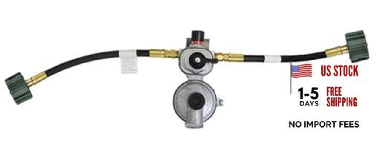 MEGR-253P-PT18 Two Stage Excela-Flo Automatic Changeover Regulator & Pigtail