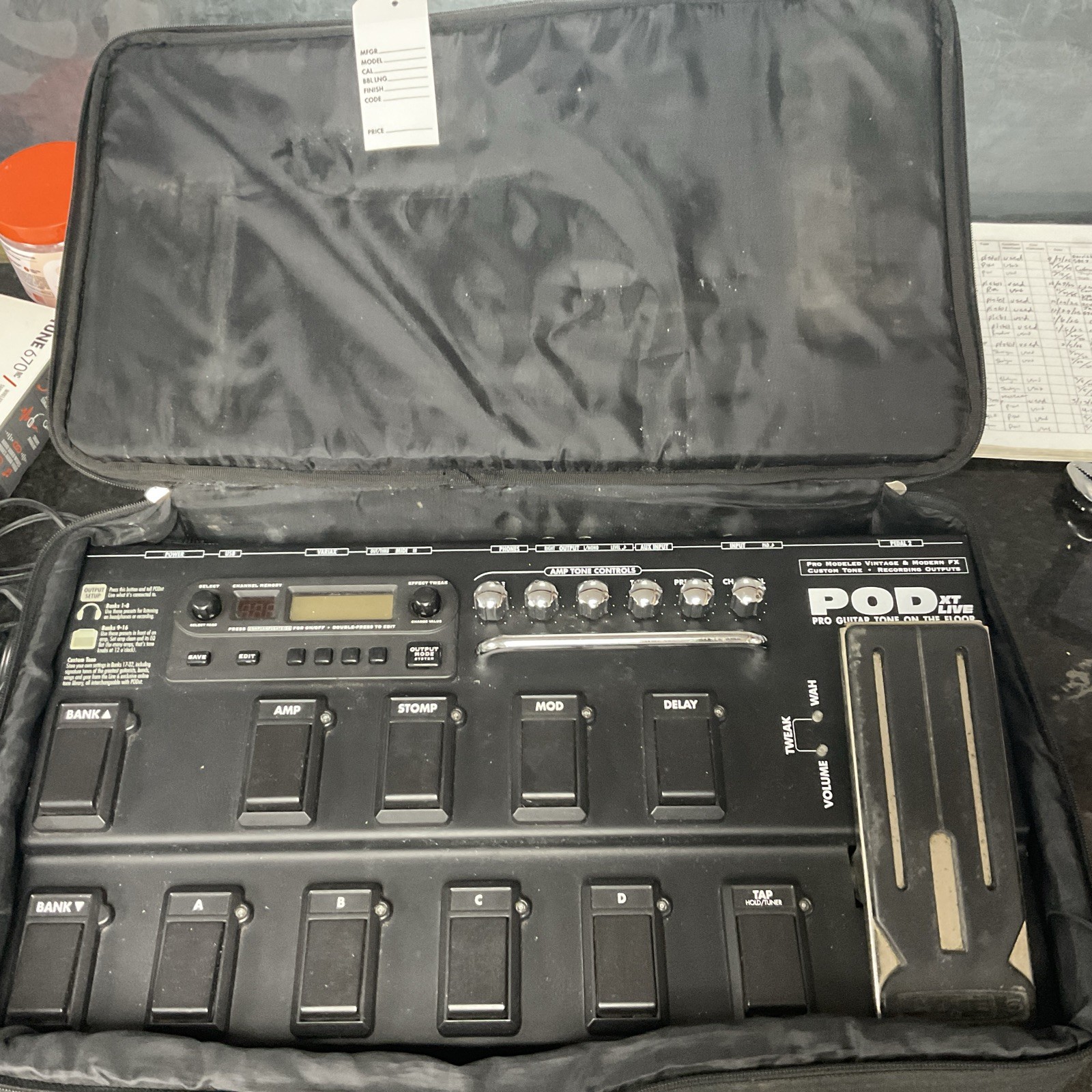 Line 6 Effects POD XT Live G4P001253
