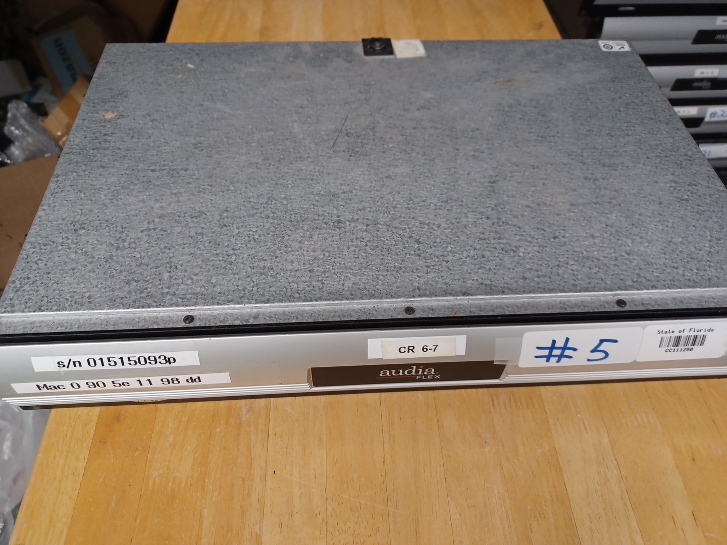 1 Units Biamp TI-2 Audio Flex Digital Audio Processor (22 Outputs)