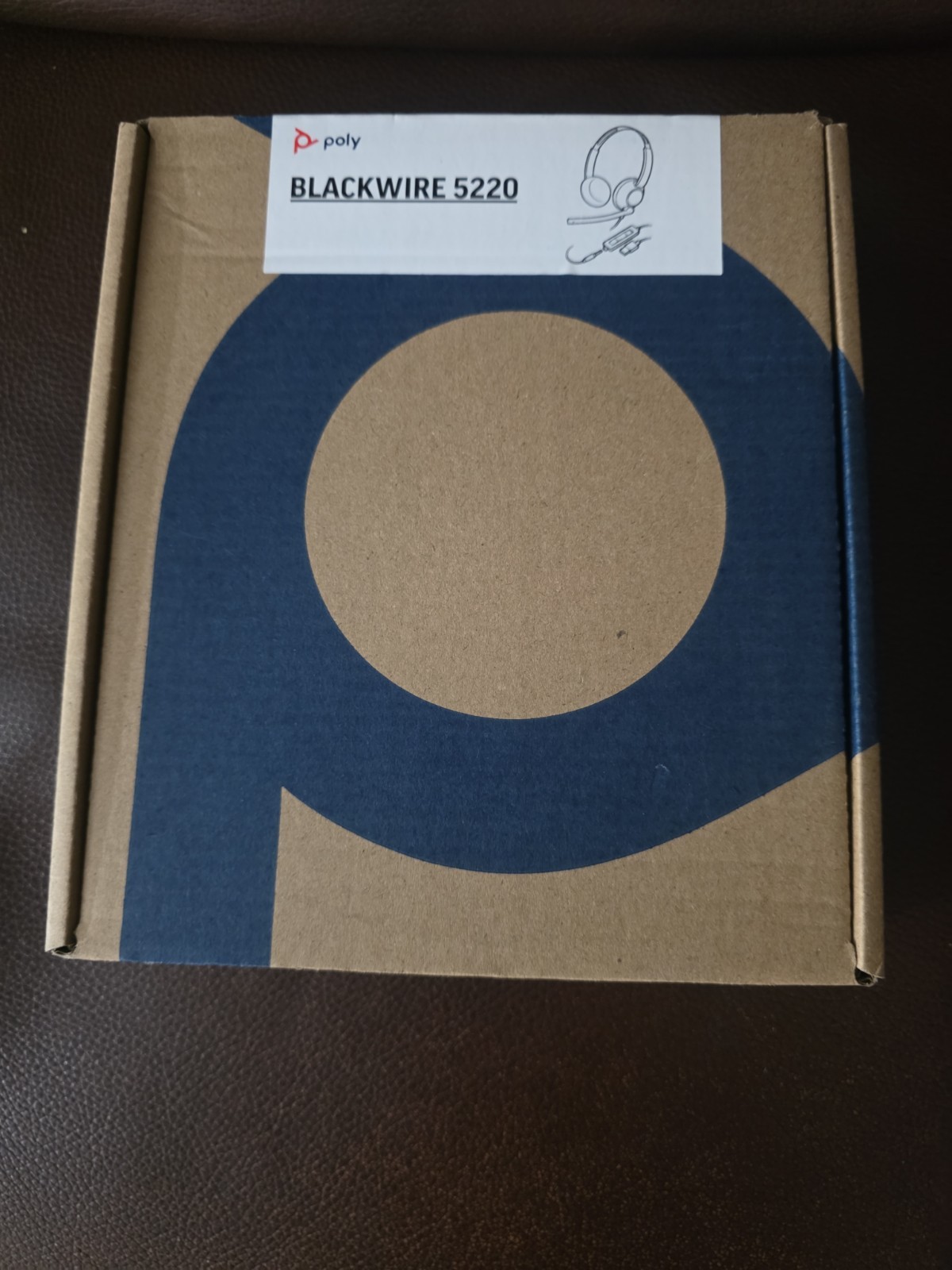 Blackwire 5220 Stereo USB-C Headset with 3.5mm & USB Adapter