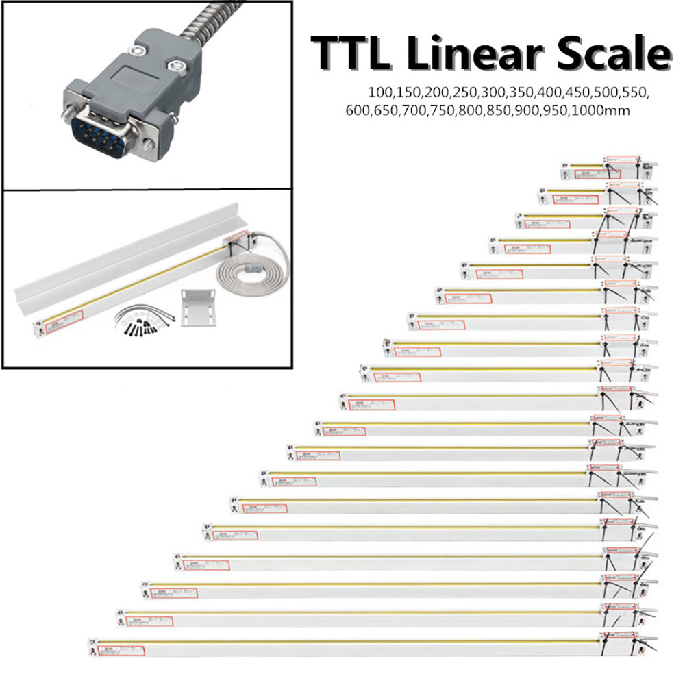US 2/3Axis Digital Readout DRO Display Linear Scale Encoder for Bridgeport Mill