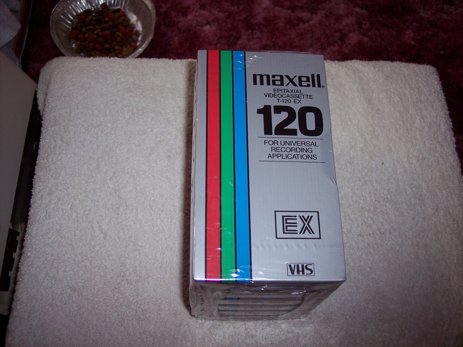 LOT OF 6 MAXELL EX T-120 (6 PACK) VHS VIDEO TAPES FACTORY SEALED BRICK  #2