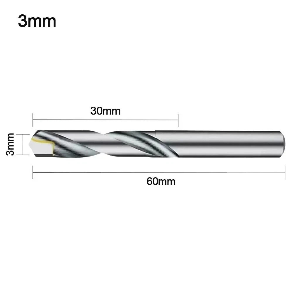 Solid Carbide Drill Bits 3~7.5mm Drills Bit For Stainless Steel Metal Tool PRO