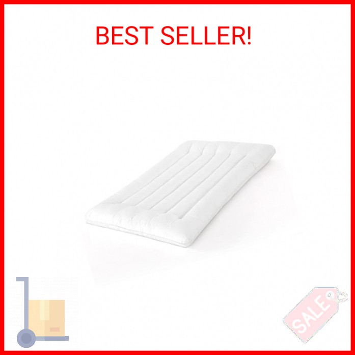HOMBYS Ultra Thin Flat Pillow for Sleeping, Thin Pillow for Back Sleeper, Suppor