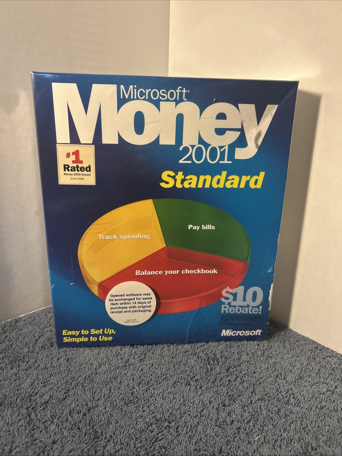 Vintage Microsoft Money 2001 Standard NOS NEW